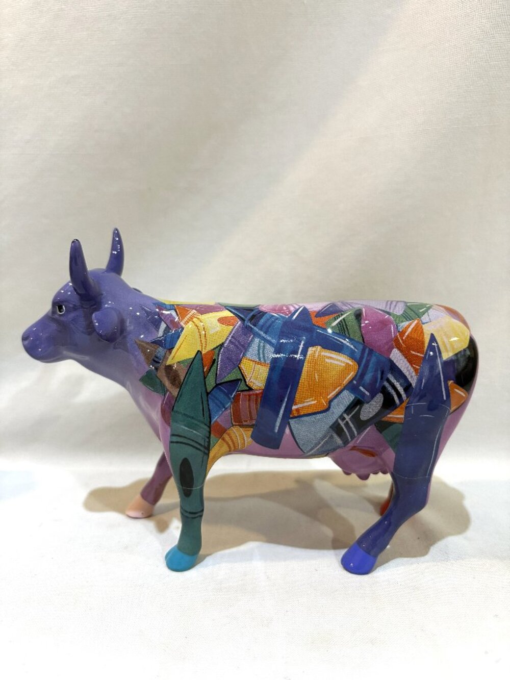 Cow Parade 2001 Crayon #9192 Figurine Westland Giftware